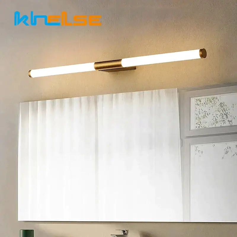 DecorBites™ Bronze LED Mirror Front Wall Lamp, Bathroom Bedroom Vanity Lighting