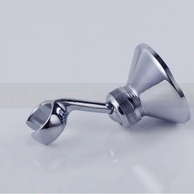 DecorBites™ Brass Handheld Shower Holder Mount Chrome Finish Wall Mount Angle Adjustable