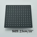 Modern matte black rainfall shower head set bathroom fixture