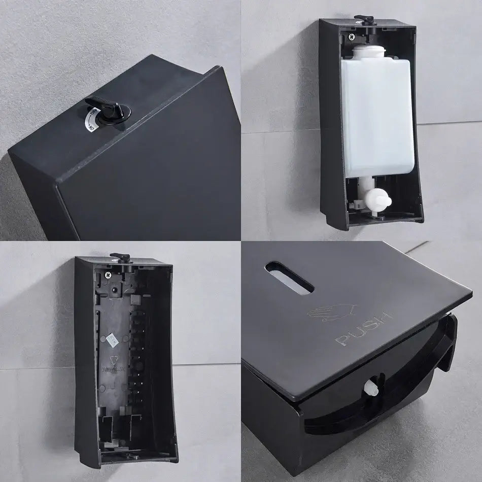DecorBites™ 450ml Wall-Mounted Soap Dispenser for Kitchen & Bathroom