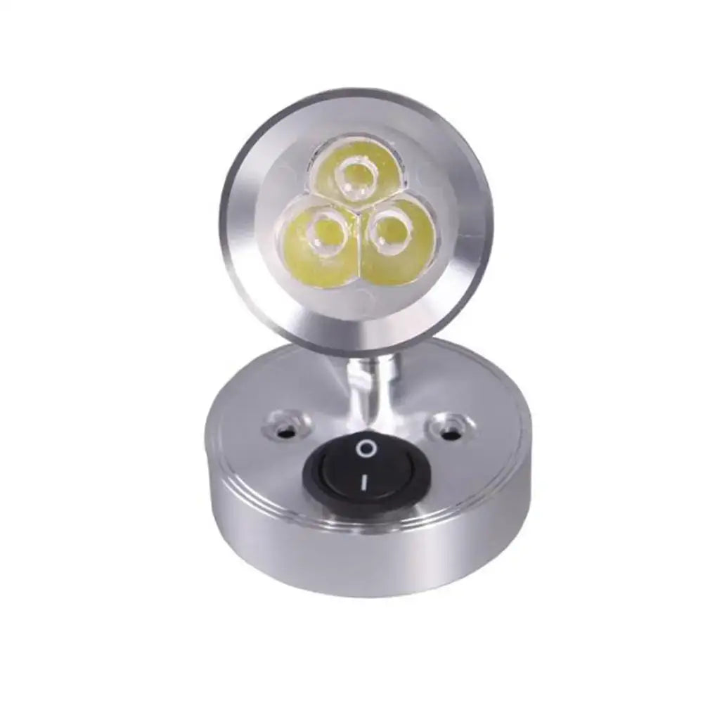 DecorBites™ 3W 3000K Warm White Boat Interior Lights, Flexible Wall Mount Reading Light