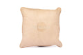 Moroccan Leather Pillow, Beige traditional Throw Pillow Case by MyPoufs.com