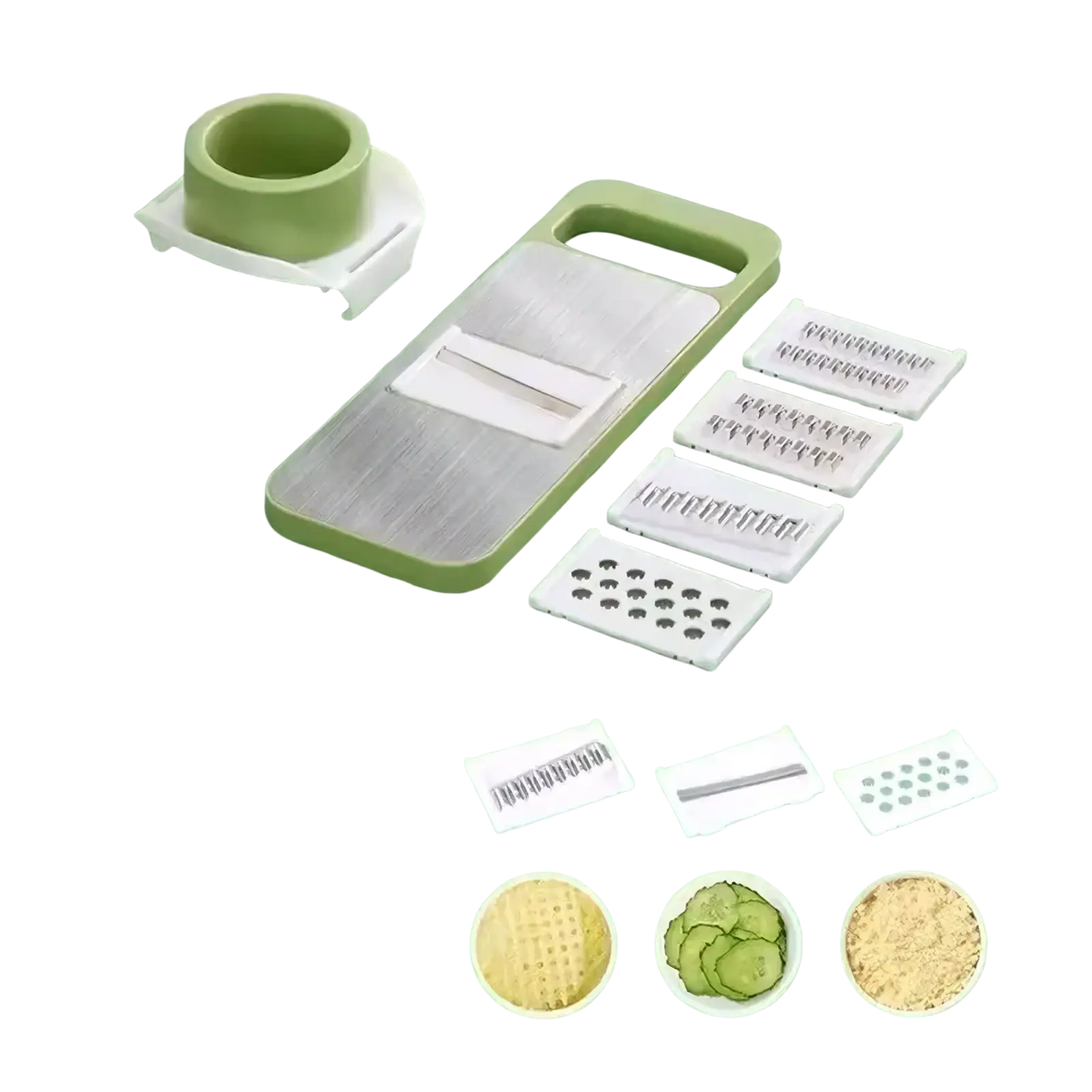 Multi-functional Stainless Steel Vegetable Slicer Shredder