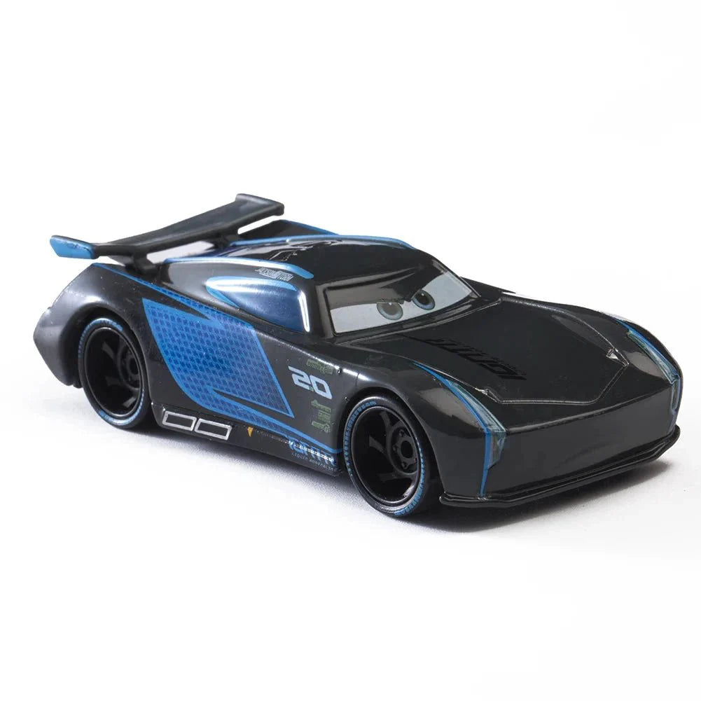 Mandotos Disney Pixar Cars 1 55 Metal Alloy Diecast Toy Car Set Lightning McQueen Mater Jackson Storm The King