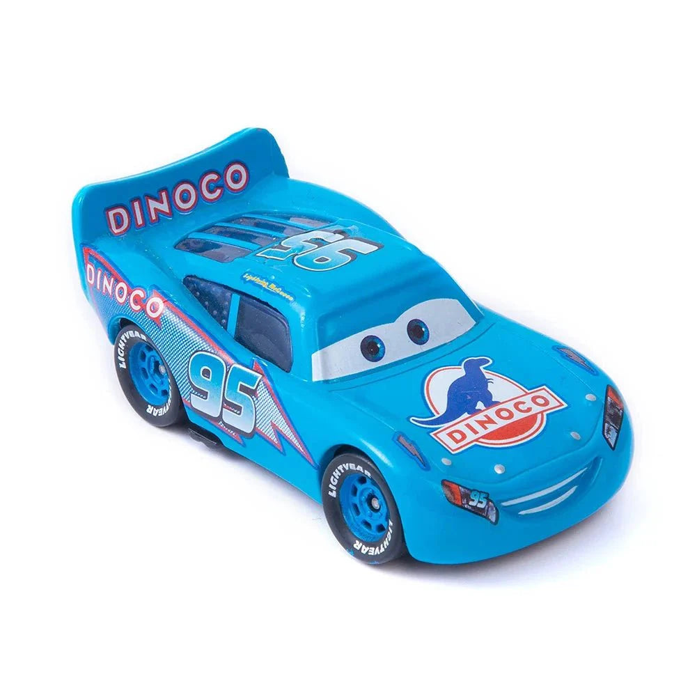 Mandotos Disney Pixar Cars 1 55 Metal Alloy Diecast Toy Car Set Lightning McQueen Mater Jackson Storm The King