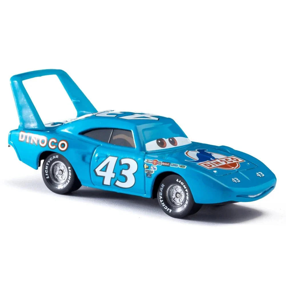 Mandotos Disney Pixar Cars 1 55 Metal Alloy Diecast Toy Car Set Lightning McQueen Mater Jackson Storm The King