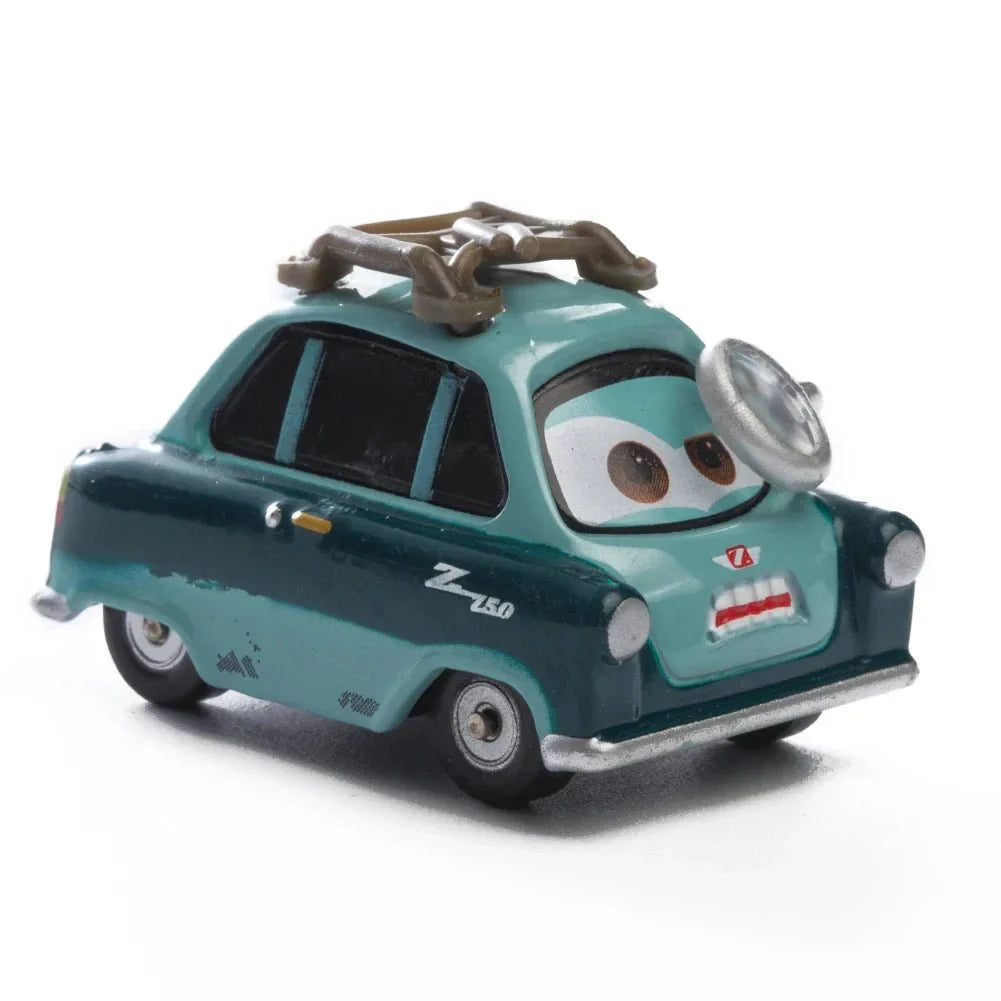 Mandotos Disney Pixar Cars 1 55 Metal Alloy Diecast Toy Car Set Lightning McQueen Mater Jackson Storm The King