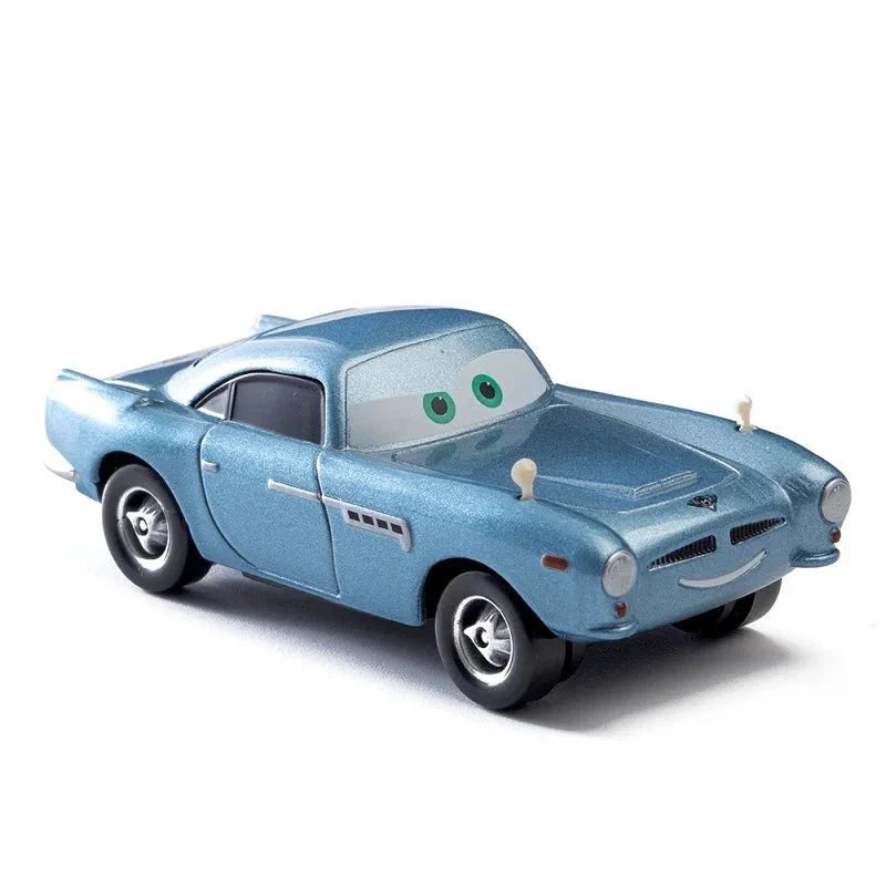 Mandotos Disney Pixar Cars 1 55 Metal Alloy Diecast Toy Car Set Lightning McQueen Mater Jackson Storm The King