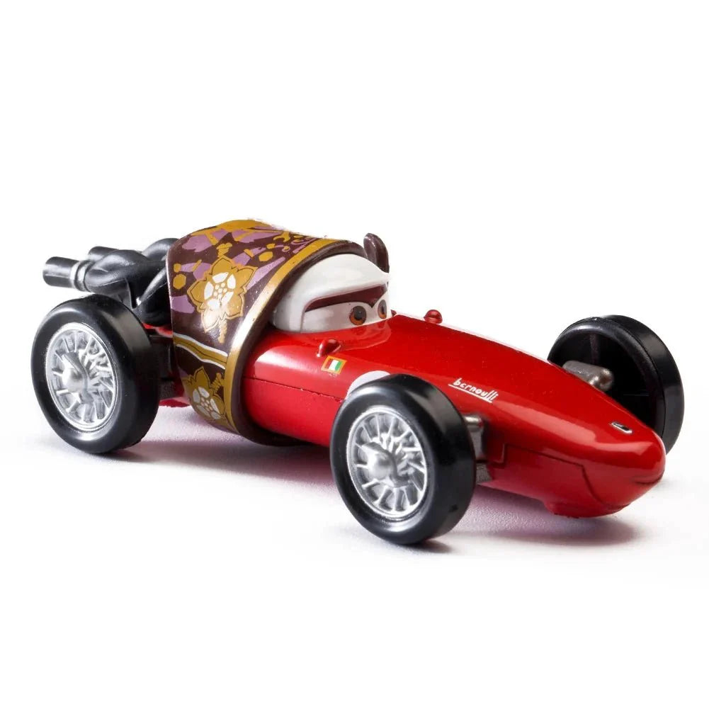 Mandotos Disney Pixar Cars 1 55 Metal Alloy Diecast Toy Car Set Lightning McQueen Mater Jackson Storm The King