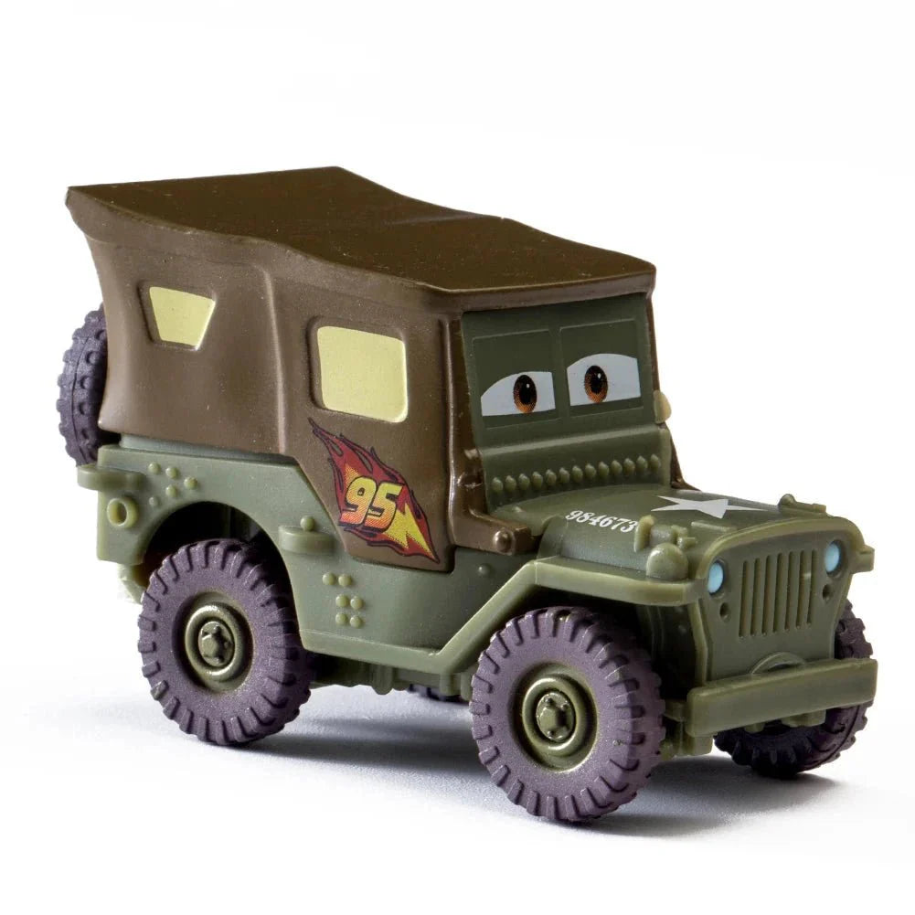 Mandotos Disney Pixar Cars 1 55 Metal Alloy Diecast Toy Car Set Lightning McQueen Mater Jackson Storm The King