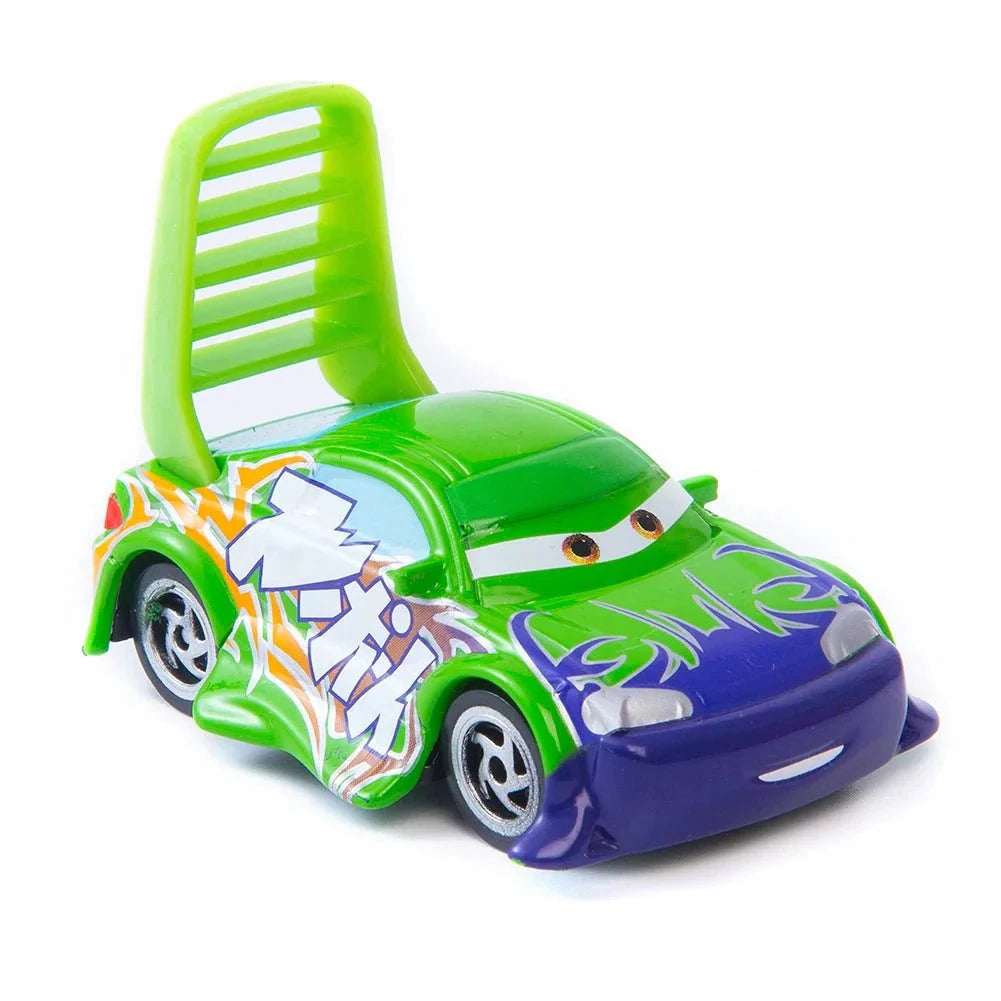 Mandotos Disney Pixar Cars 1 55 Metal Alloy Diecast Toy Car Set Lightning McQueen Mater Jackson Storm The King