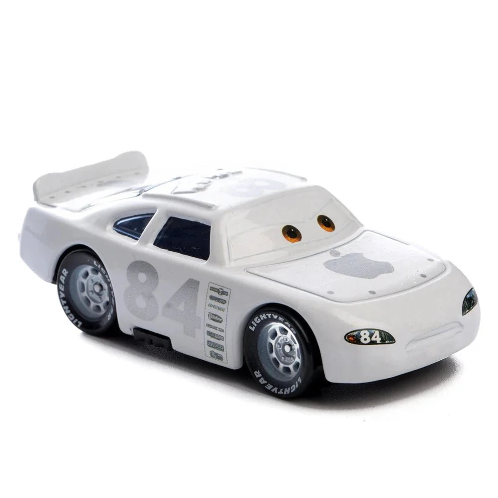 Mandotos Disney Pixar Cars 1 55 Metal Alloy Diecast Toy Car Set Lightning McQueen Mater Jackson Storm The King