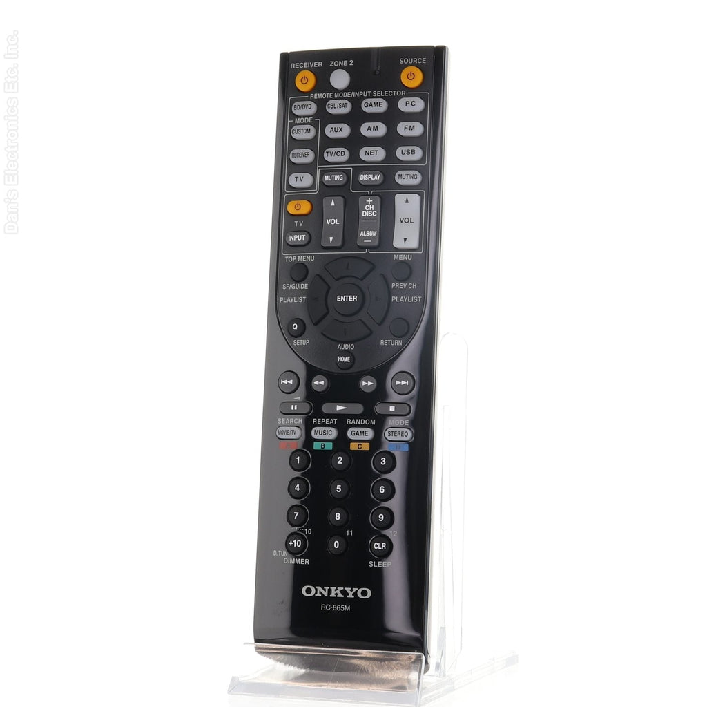 Onkyo Integra RC865M A/V Receiver Remote Control - 24140865 | RC-865M