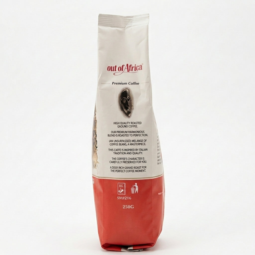 Out of Africa Mt. Kenya Medium Roast Ground Coffee, 250 g (8.82 oz)