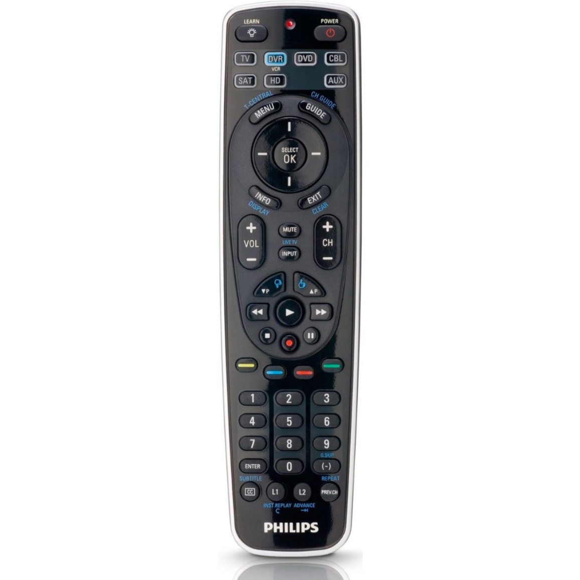 Substitute for Philips SRP5107/27 Advanced Universal Remote Control [RRU401]