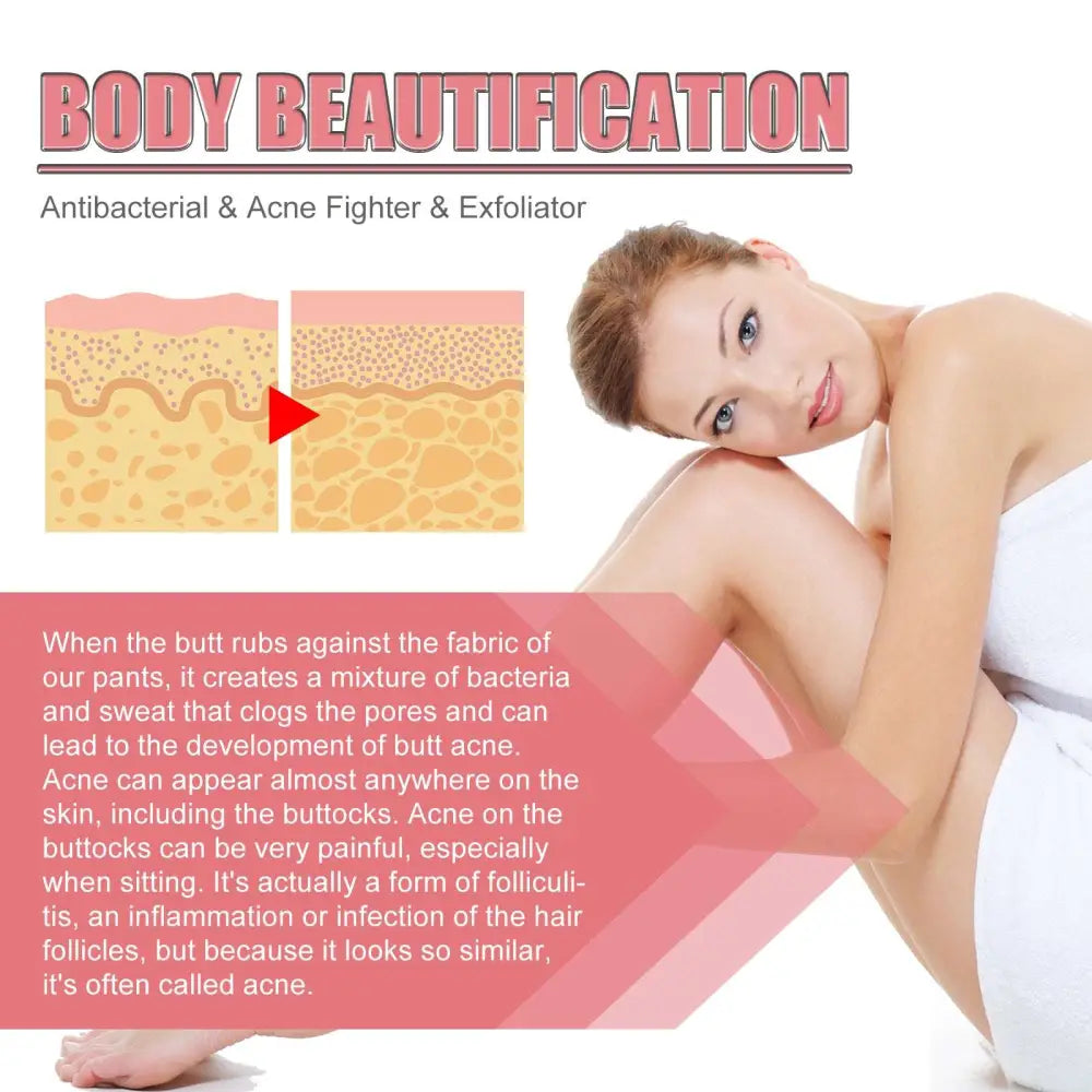 Pink Heart Exfoliating Bath Soap Removes Acne