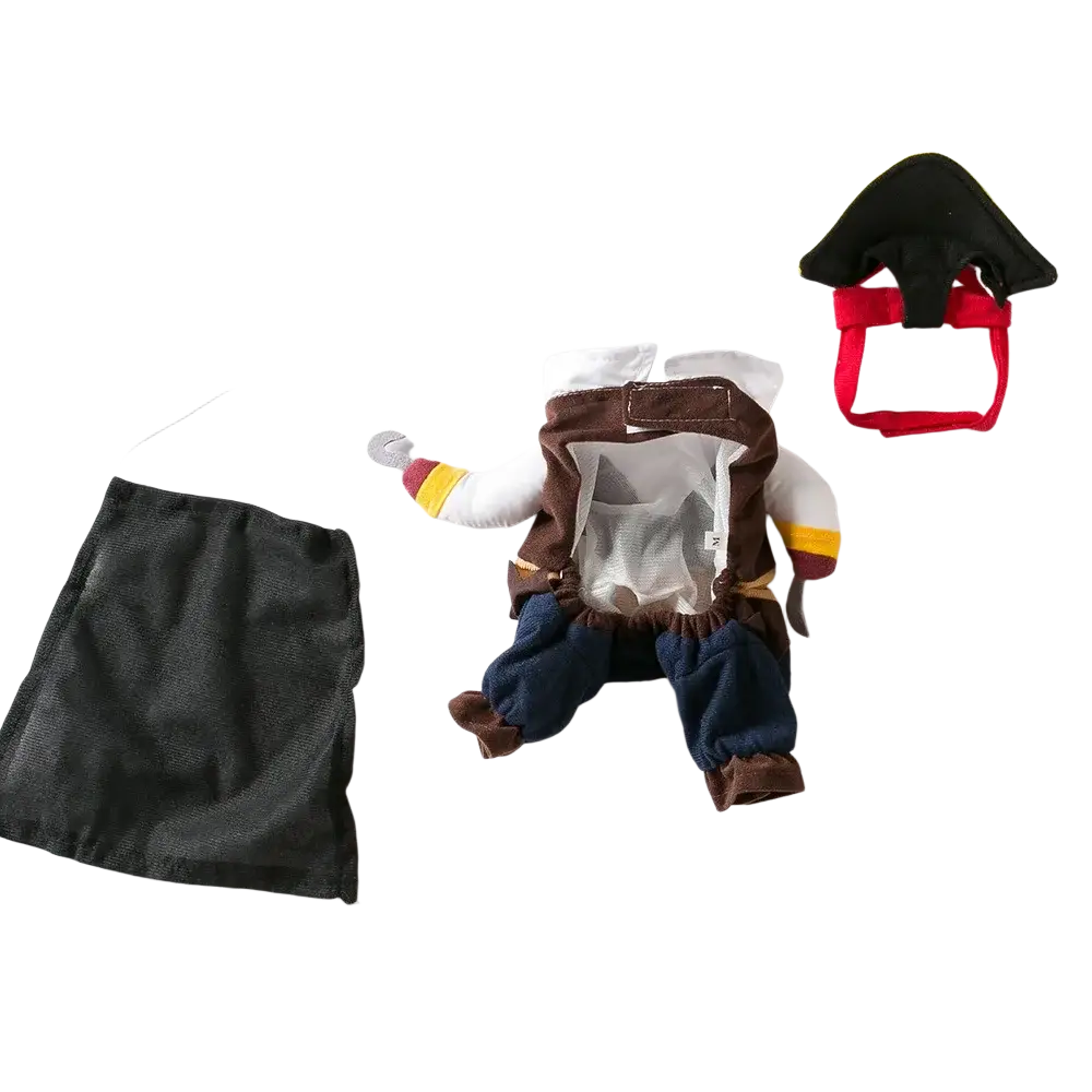 Pirate Dog Costume with Hat