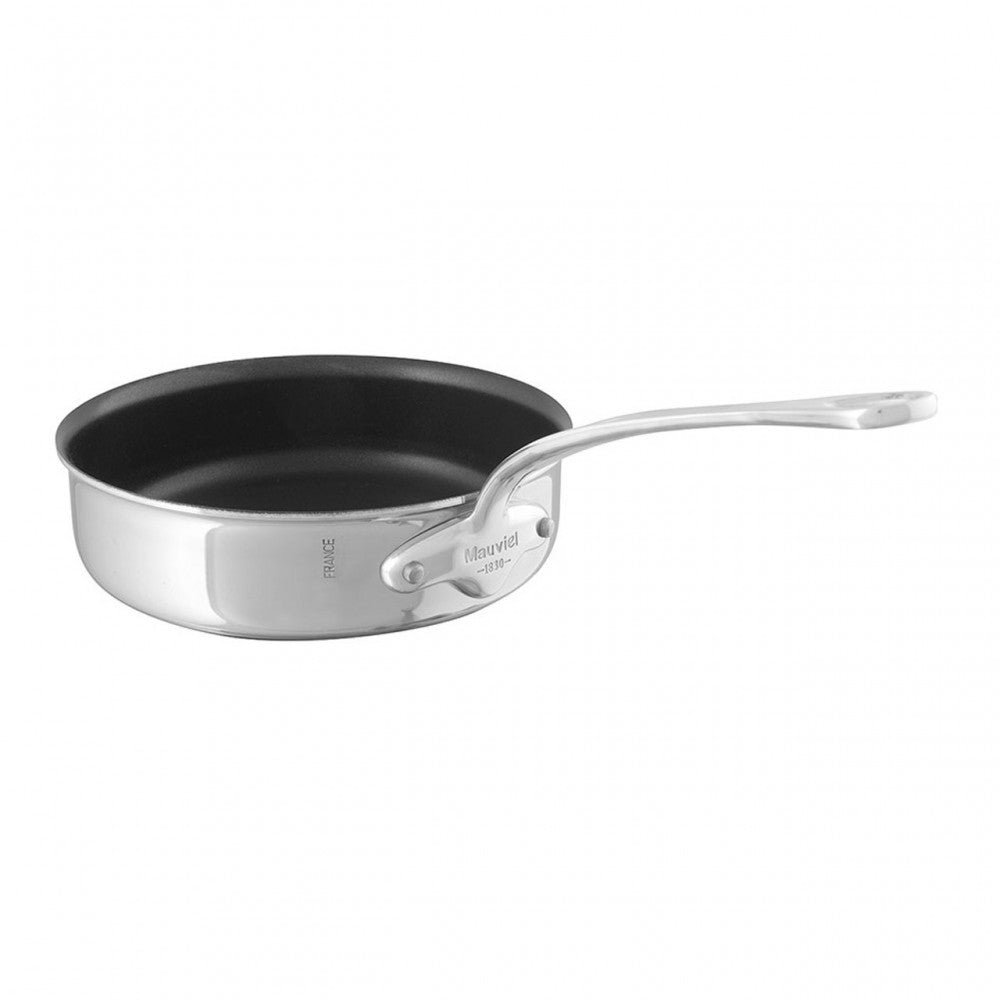 Mauviel 1830 M'COOK 5-Ply Nonstick Saute Pan With Cast Stainless Steel Handle
