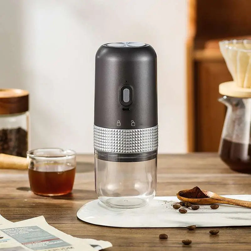Portable Electric Ceramic Coffee Grinder USB Charging