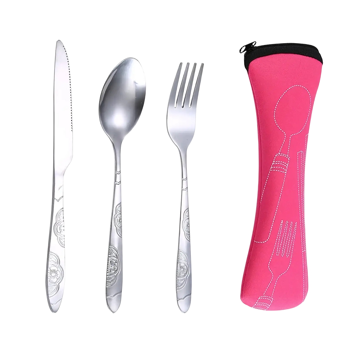 Portable Stainless Steel Travel Cutlery Set