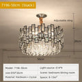 Postmodern gold decorbites crystal chandelier for living room