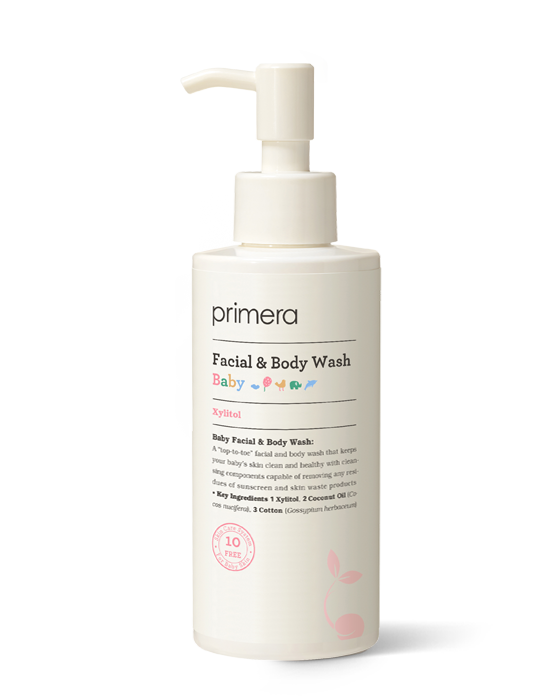 primera Baby Facial & Body Wash 250ml