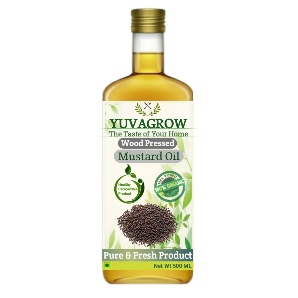 Yuvagrow Wood Pressed Mustard Oil