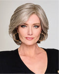 Raquel Welch Flash Forward Layered Mid-Length Textured Wig, Average Cap, RL12/22SS Cappuccino