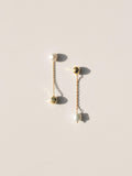 Reverse Pearl Earrings