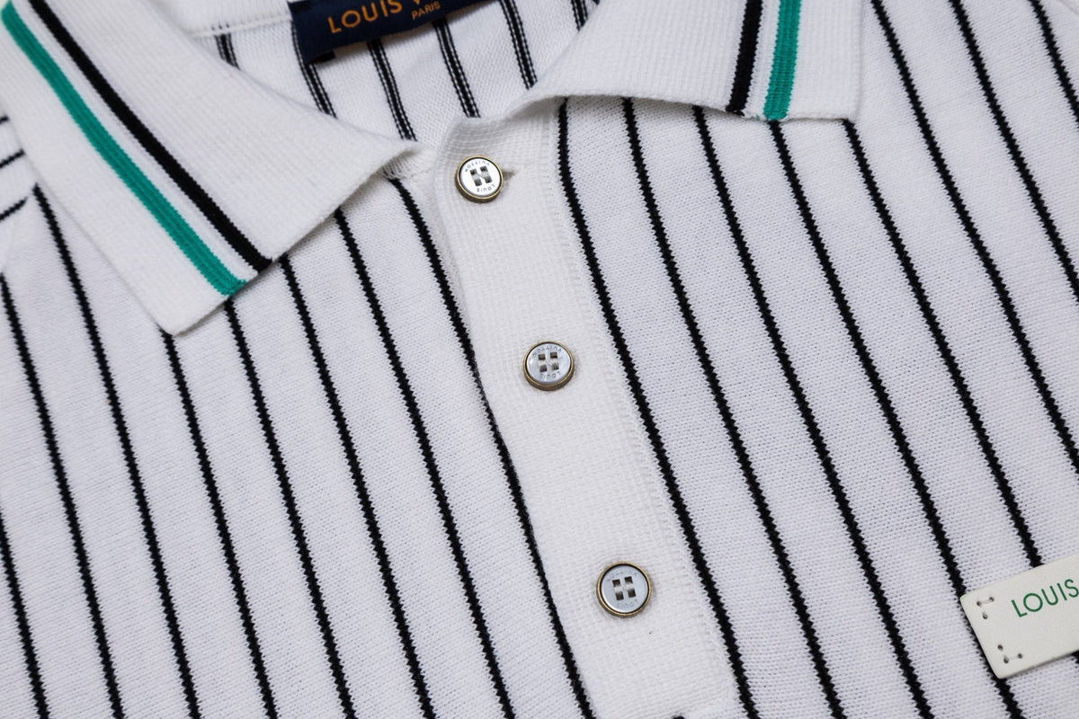 LV Striped Polo Shirt