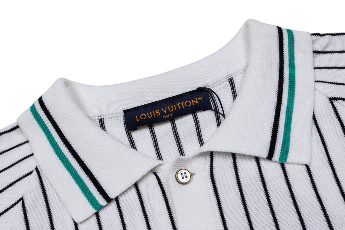 LV Striped Polo Shirt