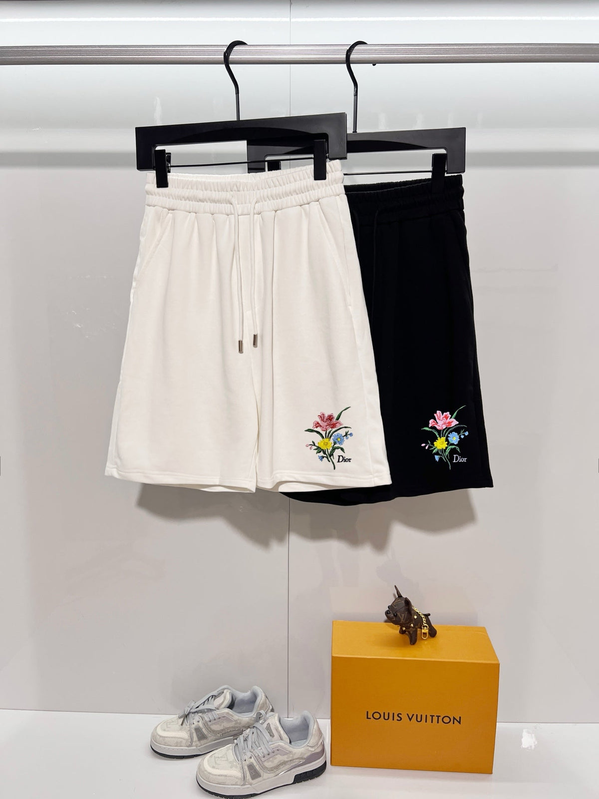 Dior Embroidered Shorts