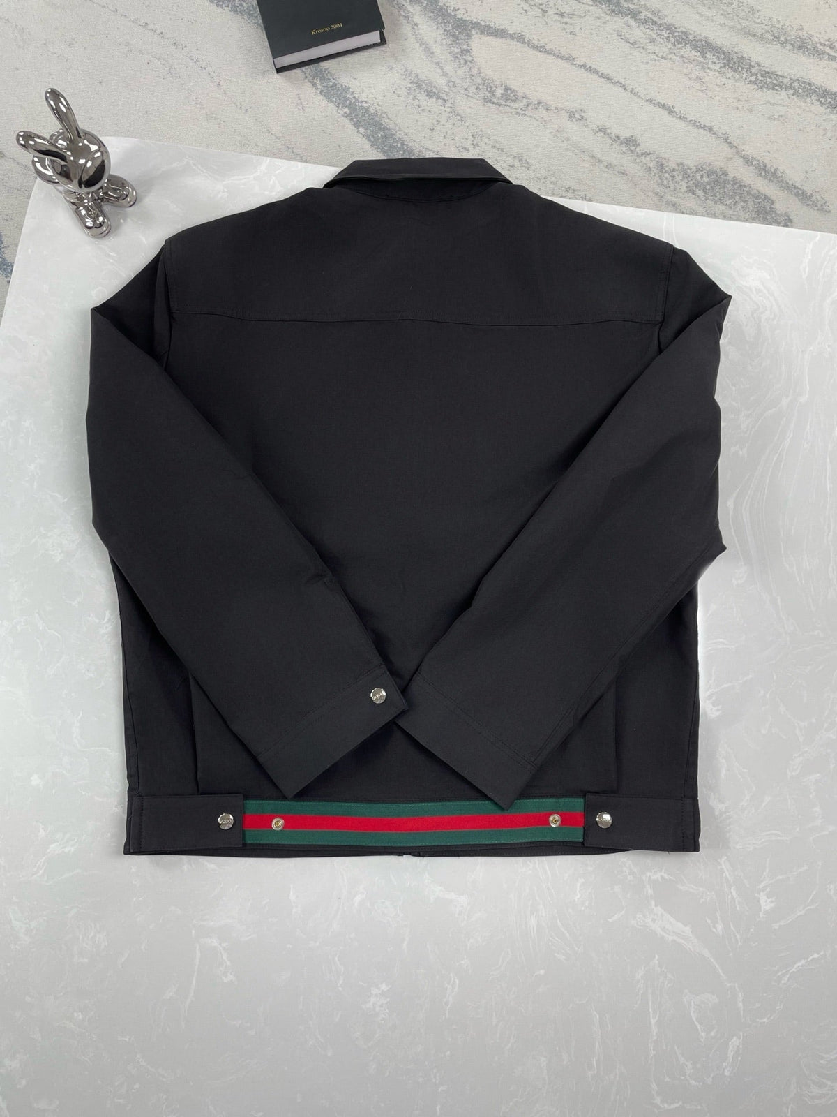 Gucci Embossed Letter Webbing Jacket
