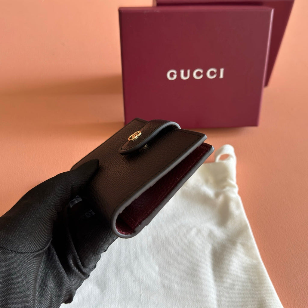Gucci 2 Tone Card Holder