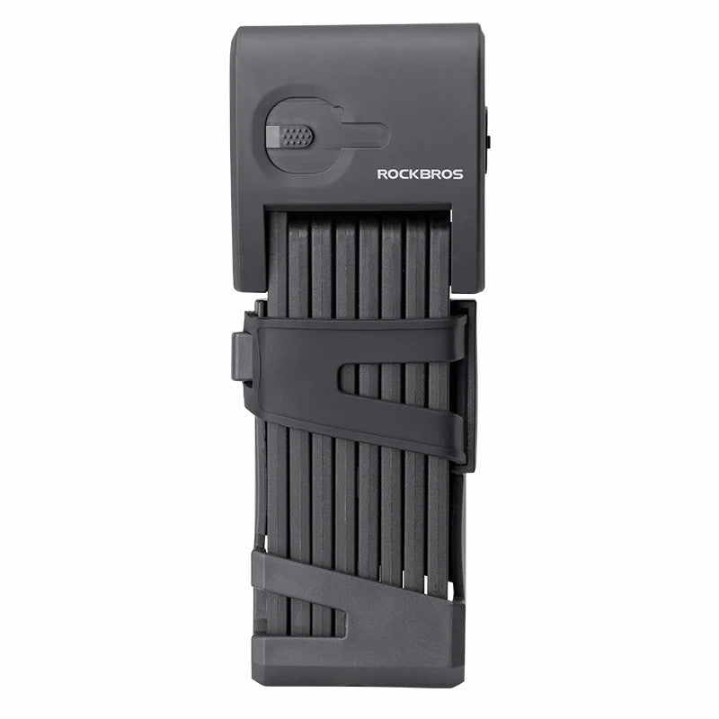 Foldable Smart Bike Lock with Fingerprint Unlock