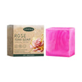 Rose Soap to Bath Cleanses Odors and Relieves Discomfort