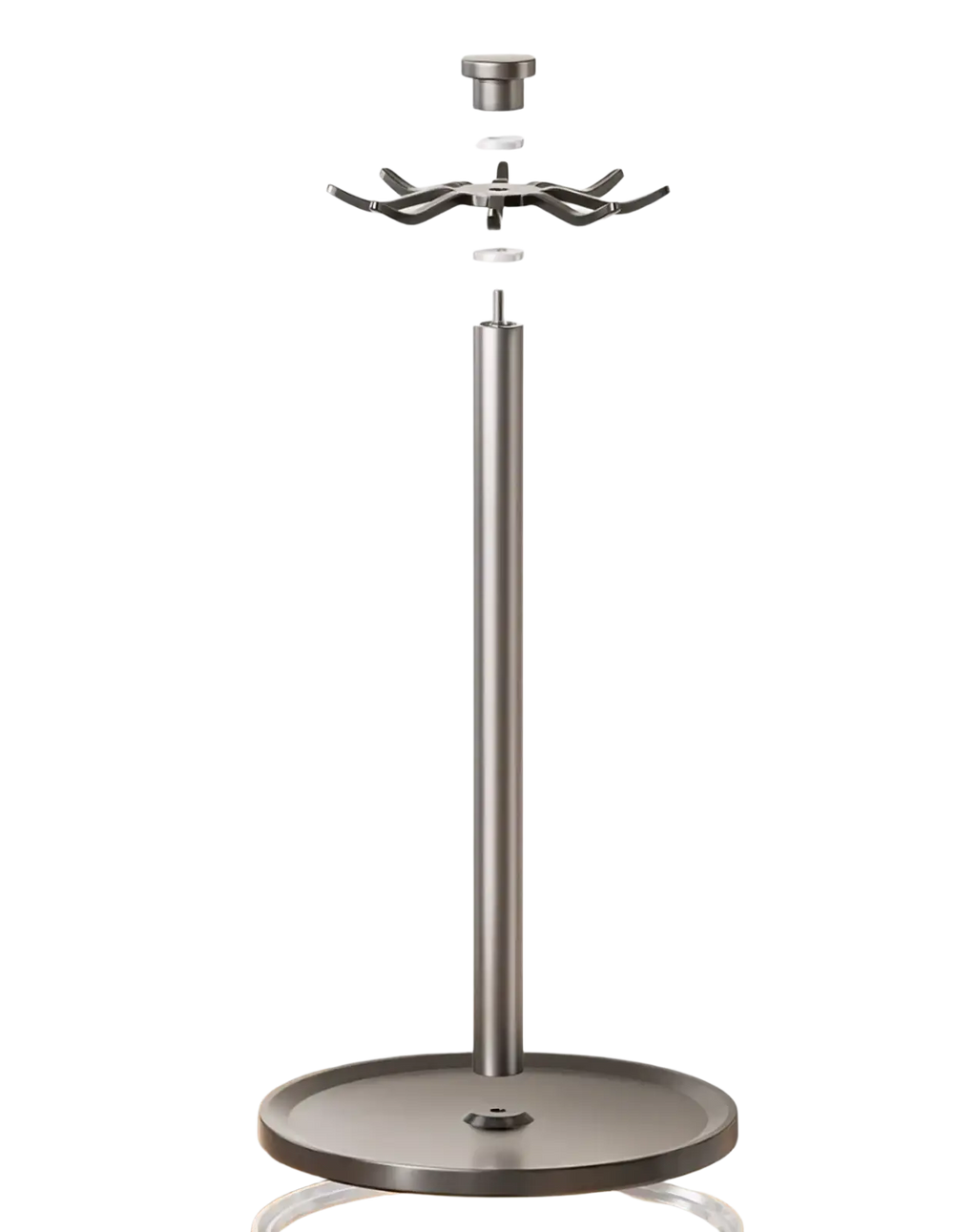 Rotating Kitchen Utensil Holder with 8 Hooks