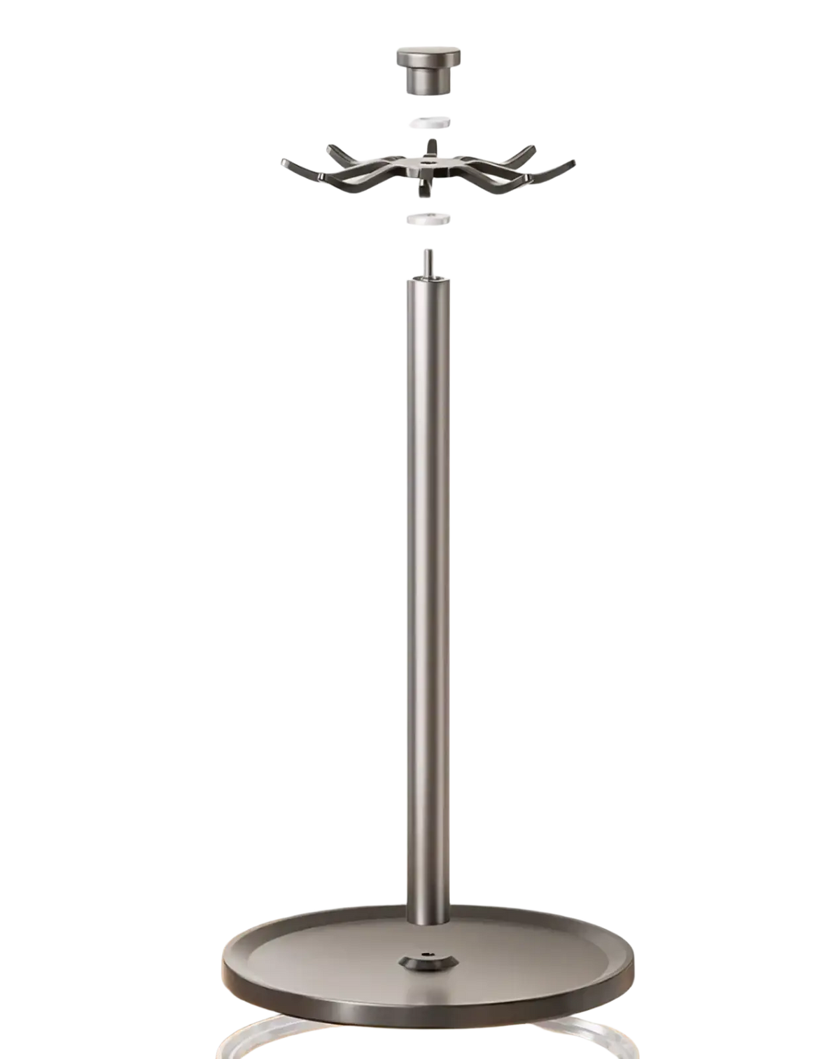 Rotating Kitchen Utensil Holder with 8 Hooks