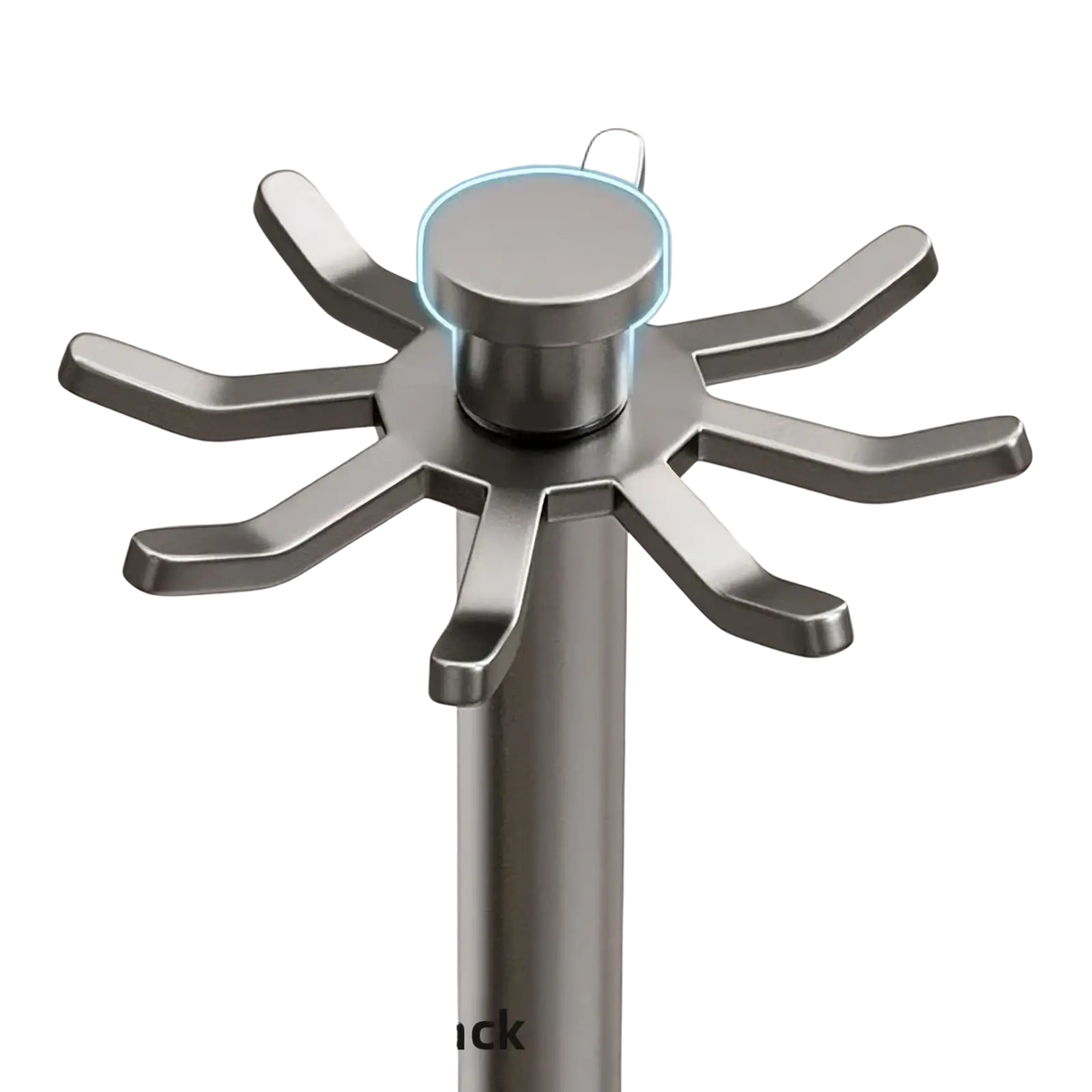 Rotating Kitchen Utensil Holder with 8 Hooks
