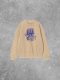 Underground Original Design: Salty Sardines, Fisherman Boxy Cotton Sweatshirt