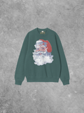 Underground Original Design: Retro Santa Boxy Cotton 90's Sweatshirt