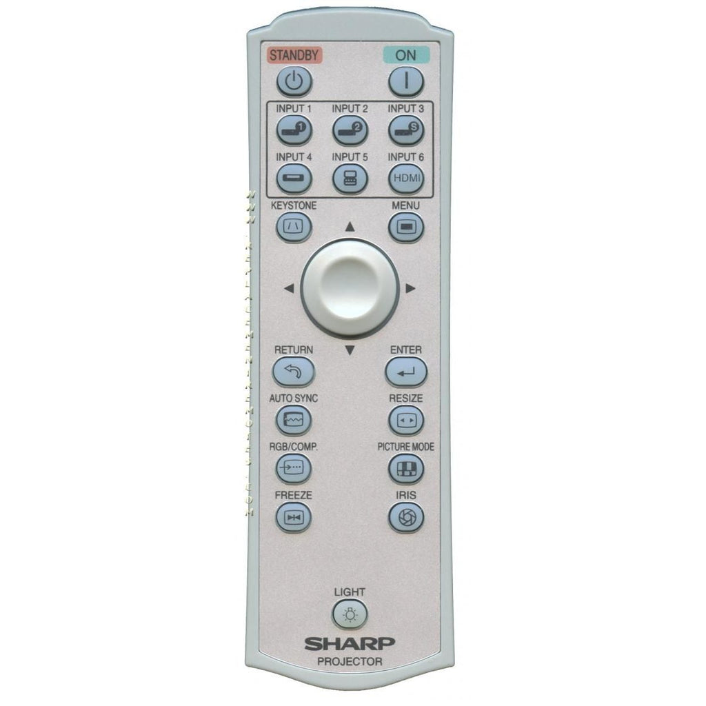 Substitute for Sharp RRMCGA543WJSB Projector Remote Control [RR3720]