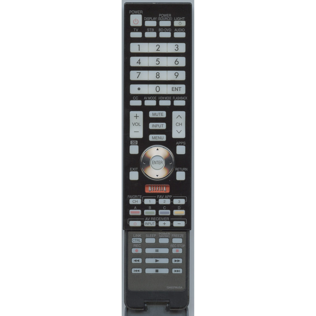 Sharp RRMCGA937WJSA TV Remote Control