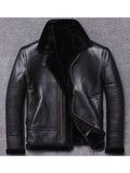 Men’s Sheepskin Winter Fur Coat Jacket
