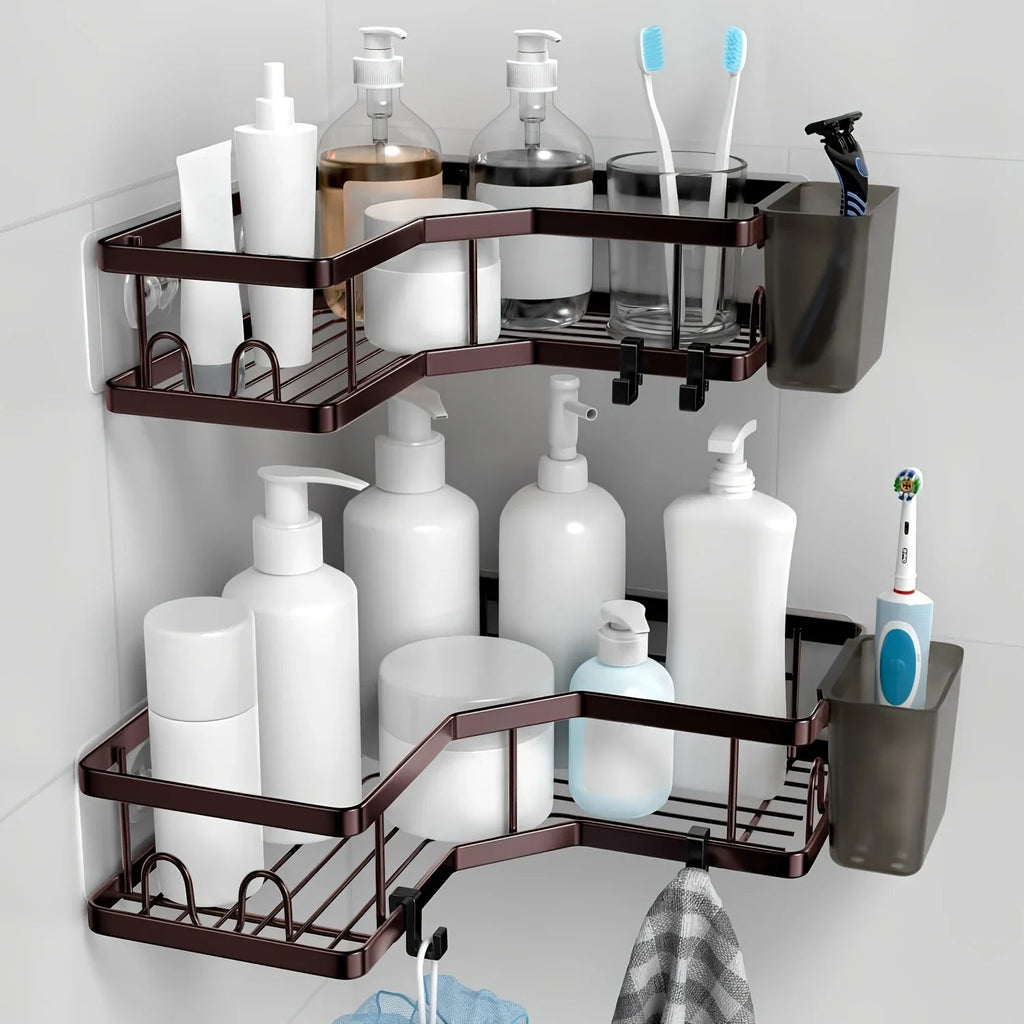 Shower Organizer - Stainless Steel 2-Pack