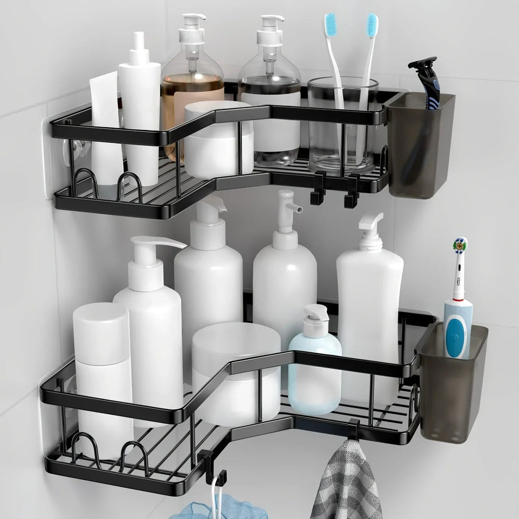 Shower Organizer - Stainless Steel 2-Pack