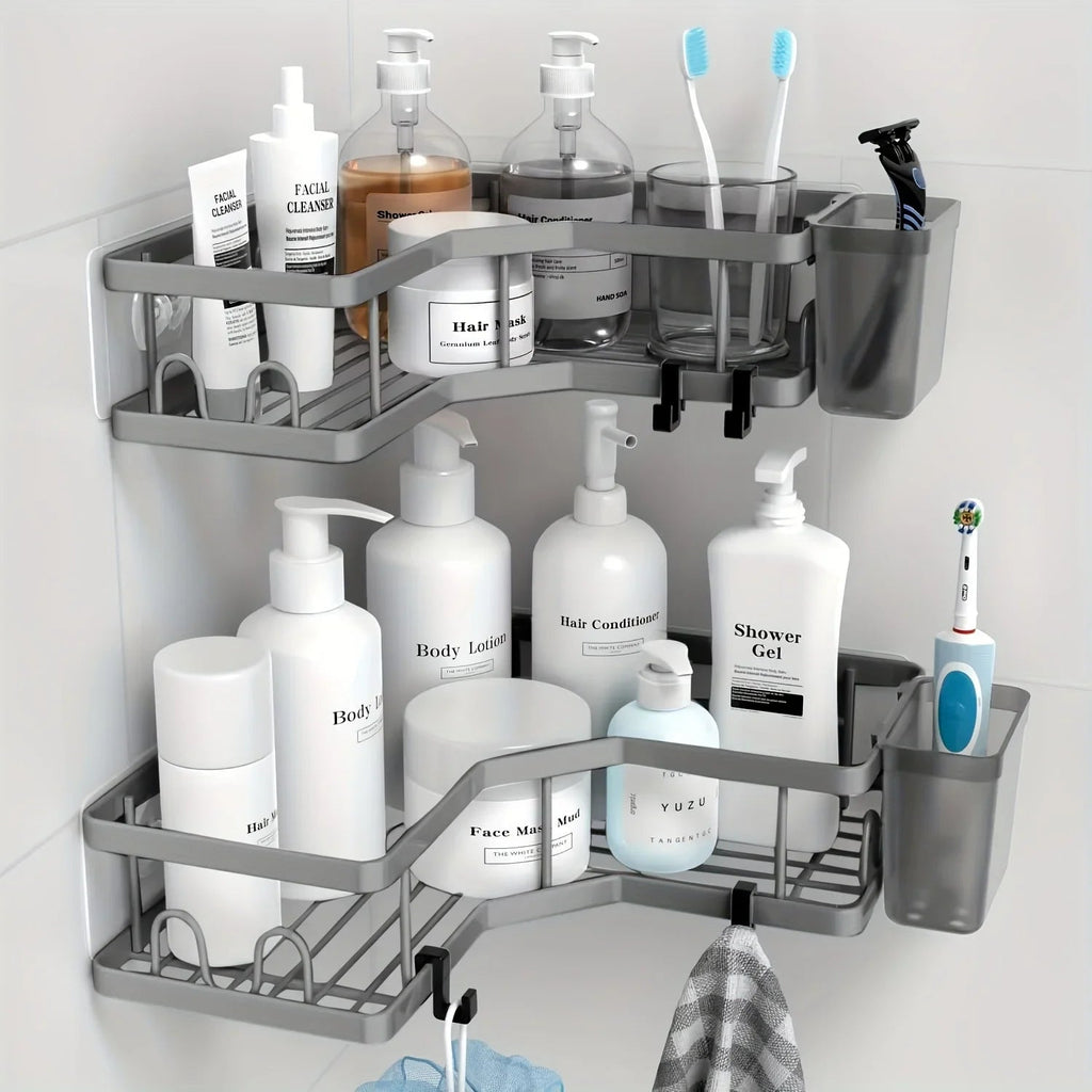 Shower Organizer - Stainless Steel 2-Pack