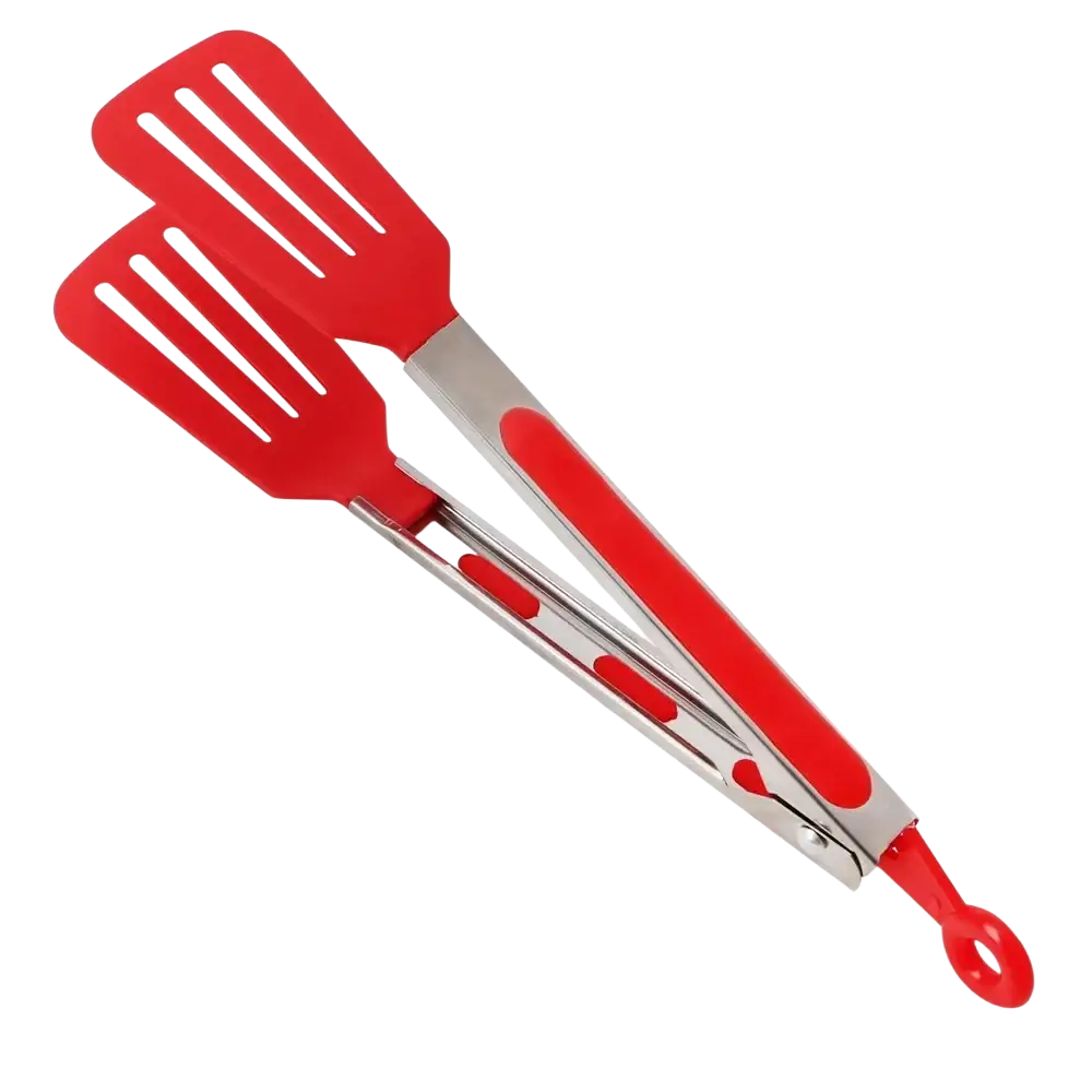 Silicone Kitchen Tongs Non Stick Cooking Utensil