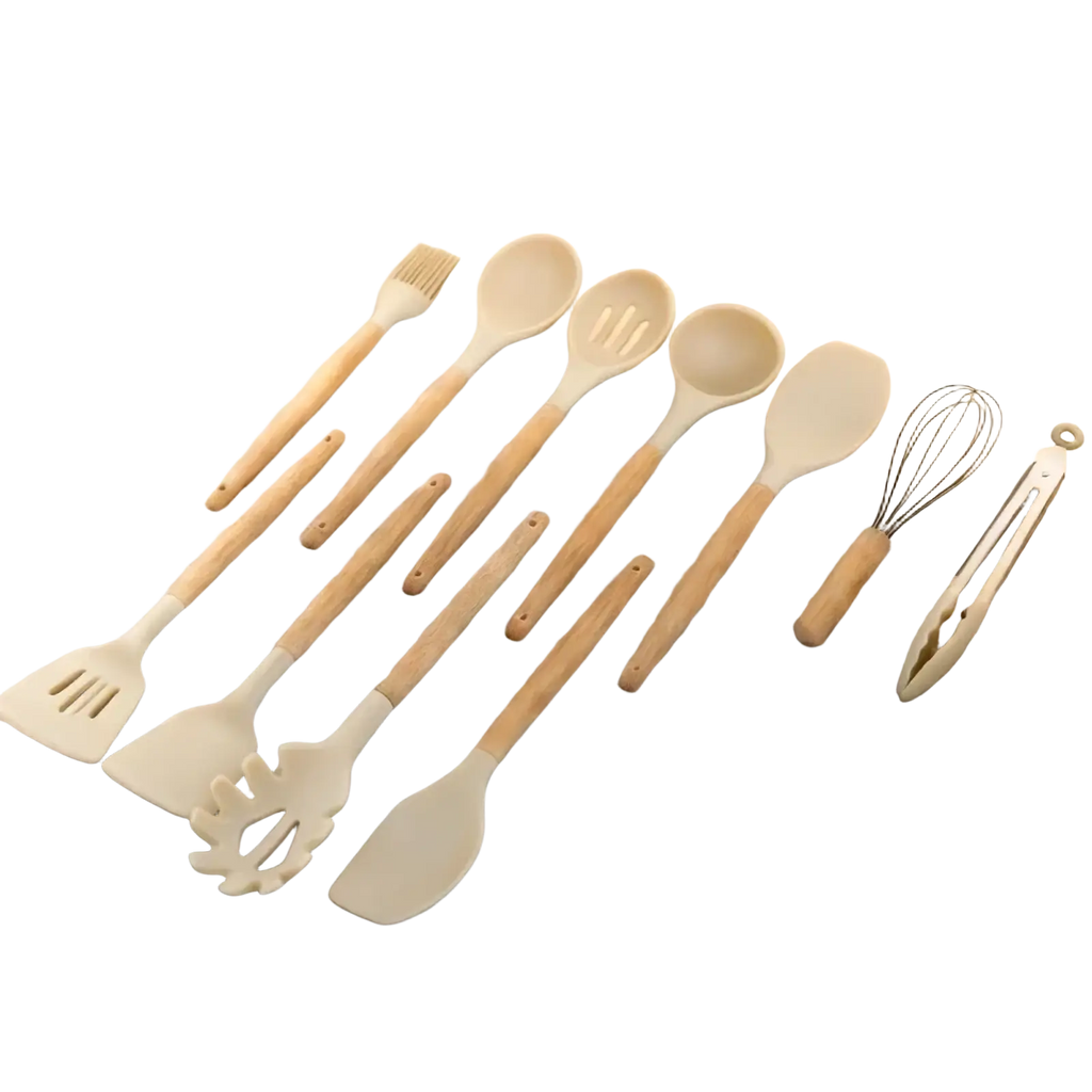 Silicone Kitchen Utensils Set 14 Piece