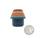 Silicone Stacking Cups Educational Nesting Baby Toy